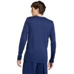 Mens adidas Entrada 26 Long Sleeve Jersey Navy Blue KF5850 - Image 4