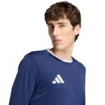 Mens adidas Entrada 26 Long Sleeve Jersey Navy Blue KF5850 - Image 5