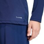 Mens adidas Entrada 26 Long Sleeve Jersey Navy Blue KF5850 - Image 6