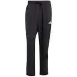 Mens adidas Essentials 3-Stripes Stanford Open Hem Pants Black JC8491 - Image 2