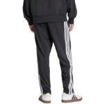 Mens adidas Essentials 3-Stripes Stanford Open Hem Pants Black JC8491 - Image 3
