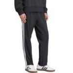 Mens adidas Essentials 3-Stripes Stanford Open Hem Pants Black JC8491 - Image 4
