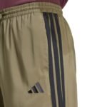 Mens adidas Essentials 3-Stripes Stanford Open Hem Pants Olive JE6401 - Image 5