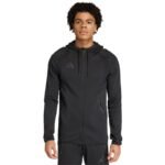Mens adidas Tiro 26 Travel Sweat Hoodie Black KF6075