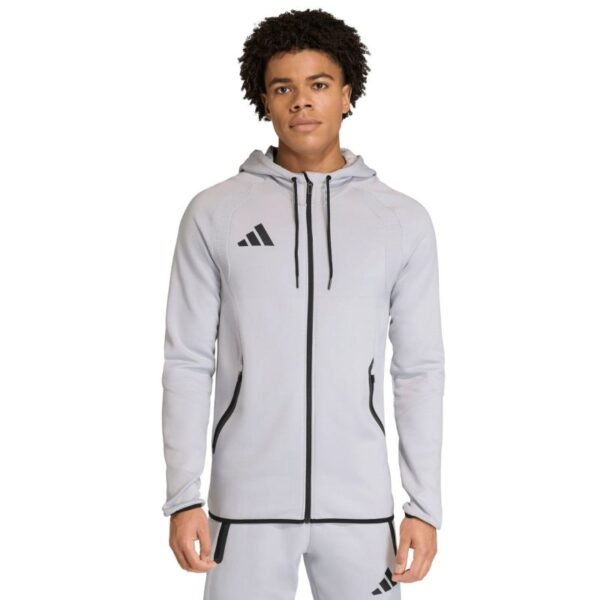 Mens adidas Tiro 26 Travel Sweat Hoodie gray KF6077