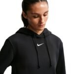 Nike Sportswear Phoenix Fleece Womens Sweatshirt HF6839-010 - Image 3