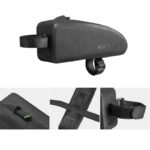 Rockbros AS-019 bicycle frame bag waterproof 1.5 l - black - Image 3