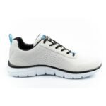Skechers mens sports shoes Track-Ripkent comfortable lightweight fashionable ecru - Image 4