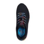 Skechers womens sneakers UNO RAVAGED LOVE 177918 BKMT - Image 4
