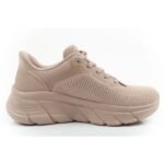 Skechers womens sports shoes Bobs B Flex SLIP-INS beige comfortable - Image 4