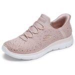 Skechers Womens SUMMITS BRILLIANT SHINE 150273 LTMV Athletic Shoes - Image 3