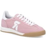 Womens comfortable pink sneakers shoes Rieker W4000-31 - Image 2