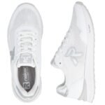 Womens sports shoes mesh comfortable soft white Rieker W2404-82 - Image 3