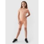 100% cotton plain girls T-shirt 4F Junior - Image 4