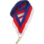 11 mm ribbon - blue, red, and white - Image 3