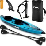 2-PERSON KAYAK 465x74x42CM LAMINATED PVC BLUE ENERO