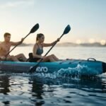 2-PERSON KAYAK 465x74x42CM LAMINATED PVC BLUE ENERO - Image 4