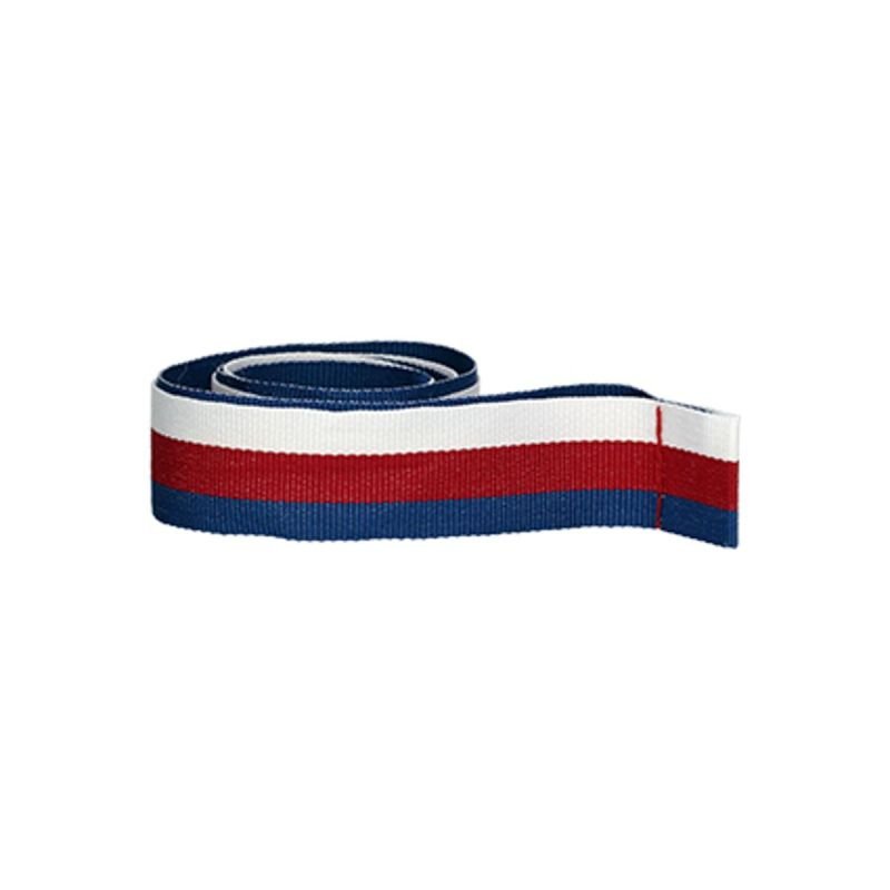 lupin-wear-ca-20-mm-ribbon-blue-red-and-white-1842351 20 mm ribbon - blue, red, and white - Image 1