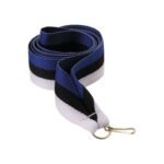 22 mm ribbon - blue, black, and white