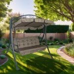 3-seater garden swing Blanca Saska Garden - Image 7
