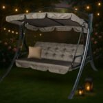3-seater garden swing Blanca Saska Garden - Image 8