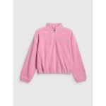 4FWarm oversize fleece with stand-up collar for girls 4F 4FJRAW25TFLEF441-54S - Image 7