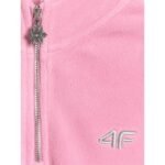 4FWarm oversize fleece with stand-up collar for girls 4F 4FJRAW25TFLEF441-54S - Image 8