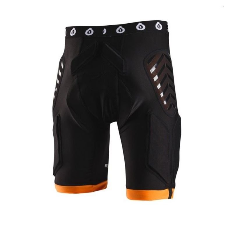 lupin-wear-ca-661-evo-compression-shorts-black-orange-m-1892465 661 EVO COMPRESSION shorts black orange M - Image 1