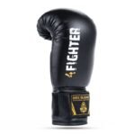 6oz Boxing Gloves for Kids - 4Fighter Black - Image 4