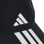 adidas 3-Stripes Climaproof Baseball Cap Black JY0938 - Image 3