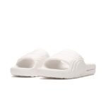 Adidas Adilette 22 Crystal White womens/mens slides with a comfortable profiled sole (HQ4672) - Image 7
