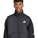 adidas City Tech Climawarm Mens Vest Black JW1877 - Image 4