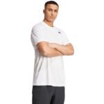 adidas Club Tennis Climacool Mens T-Shirt White JM1199 - Image 5