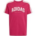 adidas Codes Collegiate Graphic Tee for kids pink KA9764