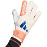 adidas Copa Glove Club goalkeeper gloves white and orange JN5339 - Image 2