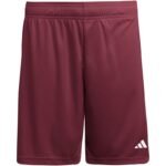 adidas Entrada 26 burgundy kids shorts JZ6527 - Image 2