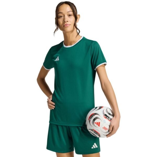 adidas Entrada 26 Jersey Womens T-Shirt Green KE9833