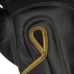 adidas HYBRID 80 ADIH80 boxing gloves black gold - Image 5