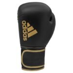 adidas HYBRID 80 ADIH80 boxing gloves black gold - Image 7
