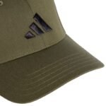 adidas New Logo Baseball Cap Olive JP0395 - Image 3