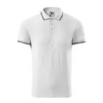 Adler Urban M MLI-21900 white polo shirt - Image 3
