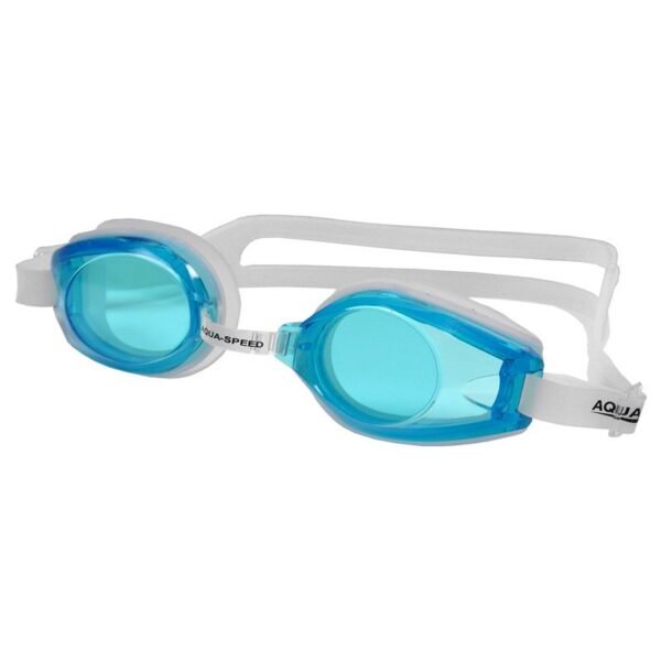 Aqua-Speed Avanti swimming goggles white/blue 29 /007