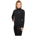 Asics Core Longsleeve 1/2 Zip Top W 2012C328-001 - Image 4