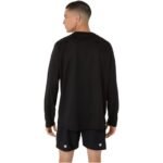 ASICS Fujitrail Logo LS Top 2011D391-001 Black L - Image 3