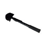AZYMUT Traper multifunctional tactical shovel black + cover - Image 2