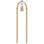BAMBOO PLANT SUPPORT ARCH 78CM 3 PCS PROGARDEN - Image 5