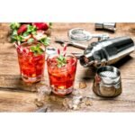 BARTENDER SET 5 PIECES DRINK SHAKER ALPINA TONGUE - Image 7