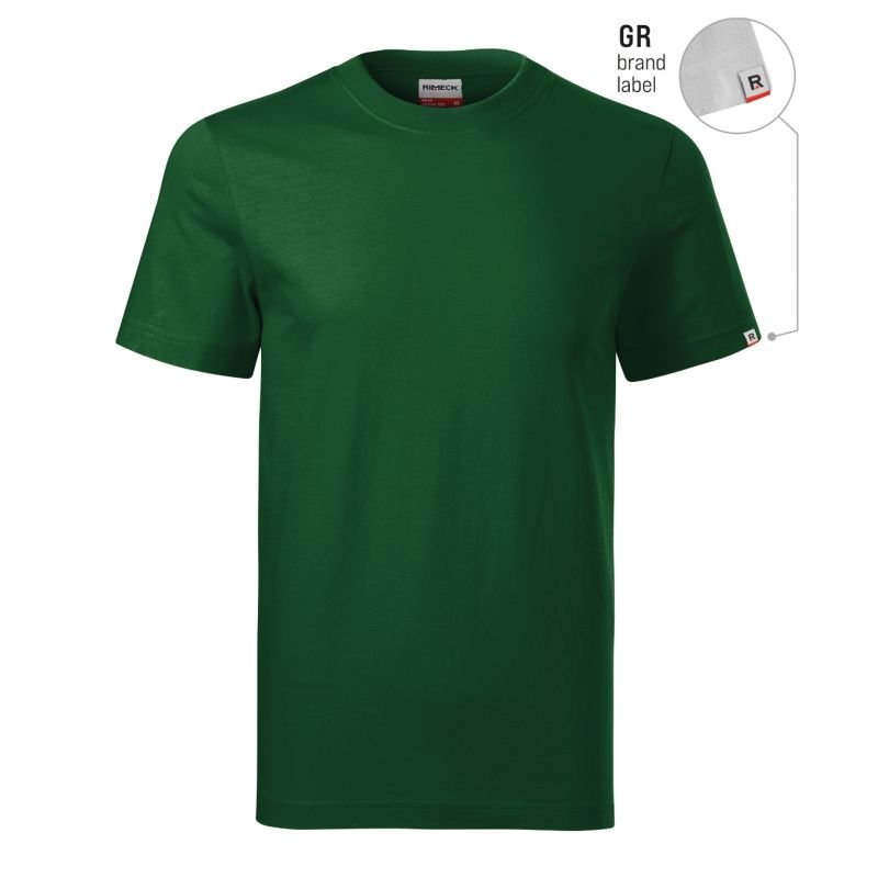 lupin-wear-ca-base-unisex-t-shirt-bottle-green-brand-label-1122253 Base unisex t-shirt (bottle green (brand label)) - Image 1