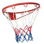 BASKETBALL RING WITH NET 43CM ENERO RED 1030807