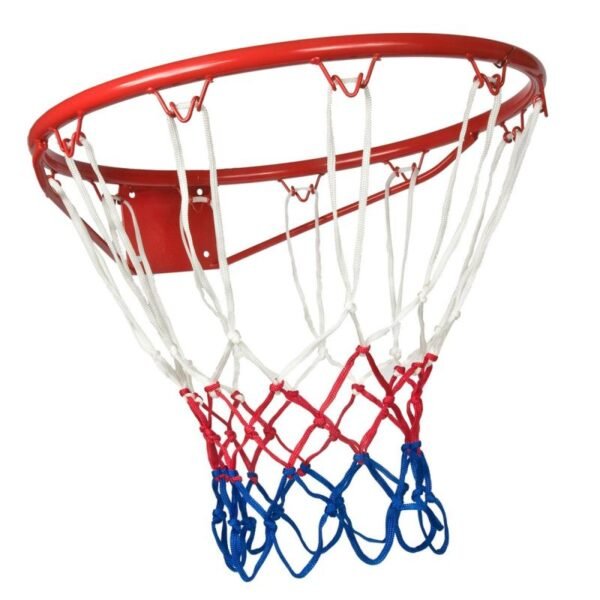BASKETBALL RING WITH NET 43CM ENERO RED 1030807
